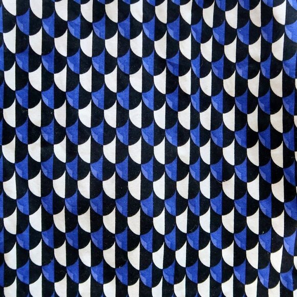 J. Crew Jet Set Women's Geometric Print Patterned Side Zip Career Shift Dress - Picture 11 of 12